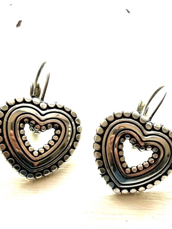 Brighton Jewelry - Brighton Heart Leverback Earrings